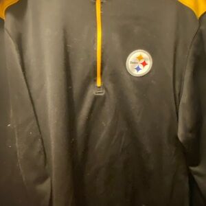 NFL Pittsburgh Steelers Black and Gold Jacket